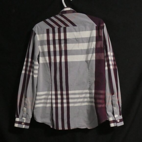 7 DIAMONDS PREMIUM | medium | Plaid Button-Up Closure Casual Shirt W/ Pocket - Picture 2 of 15